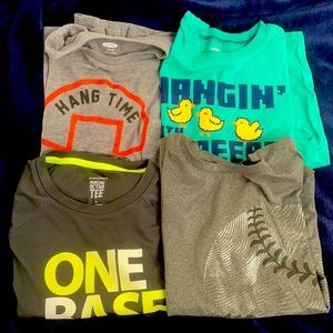 Four boys T-shirts size 10/12